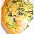Quiche de brèdes chinoises et bettes à la chiffonnade de poulet Je ne suis pas très présente en ce moment, ce temps pourri à tendance à jouer sur mes nerfs. J'espère que le temps sera meilleur cet été, parce que là franchement, ça va faire 2 semaines demain, qu'il pleut tous les jours, par ici!
Pour se consoler un petit peu, je vous propose cette quiche improvisée.