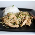Sauté de poulet aux zembériques Les zembériques ou embériques c'est le nom qu'on donne aux germes de soja à La Réunion! Autant, je ne suis pas fan de germes de soja crus en salade, autant préparés de cette façon, j'adore!
