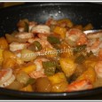 Des travaux de couture m’ont quelque peu éloigné du blog ces derniers jours, encore un autre et puis ce sera terminé! Je vous mettrai des photos très bientôt Je vous propose, aujourd’hui, une petite recette de crevettes sucrée-salée réalisée l’hiver...