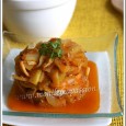 Pour accompagner le plat de boulghour, d’il y a quelques jours, je vous propose la recette du sauté de courgette à la sauce tomate, toujours en respectant les bases de la cuisine Ayurvédique. Cette recette est indiquée pour les personnes...